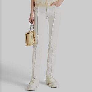 NWT Maison Margiela Frayed High-rise Slim SZ 40 IT